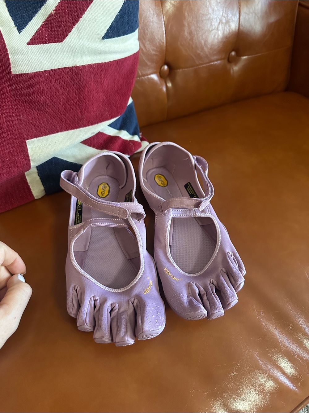 Vibram Women's Lilac FiveFingers Mary Jane Athletic Shoes